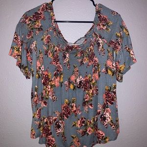 Off the shoulder blouse